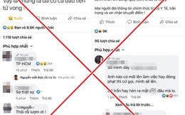 Mời chủ Facebook Nguyễn Sin làm việc vì bịa đặt "có ca đầu tiên tử vong"