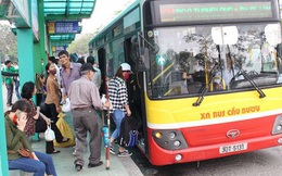 Xe buýt Hà Nội hoạt động 20-30% lượt chuyến từ sáng 23/4