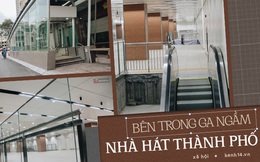 Ga ngầm Metro đầu tiên được hoàn thành ở Sài Gòn: Ngỡ như “thiên đường” dưới lòng đất, thiết kế theo kiến trúc của Nhà hát Thành phố