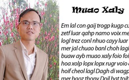 Cha đẻ bộ ‘Chữ Việt Nam song song 4.0’: Dân mạng ném đá, giễu cợt, trêu chọc rất nhiều
