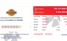 Một người ở Sài Gòn trúng Vietlott hơn 192 tỉ đồng