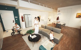 Căn hộ 130 m2 ở trung tâm Hà Nội phá vỡ mọi nguyên tắc thiết kế truyền thống