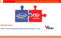 Liên doanh Vibev của 2 ông lớn Vinamilk – KIDO: Tài chính dồi dào, có sẵn 1.000.000 điểm bán và mạng lưới xuất khẩu tại 30 quốc gia