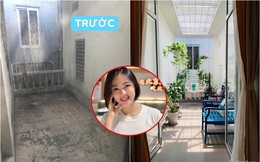 Ngẩn ngơ trước màn hô biến ban công 6m² từ xơ xác tiêu điều thành góc chill vạn người mê chỉ 7 triệu của cô gái Hà Nội