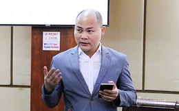CEO Nguyễn Tử Quảng giải thích các thuật ngữ của ứng dụng khẩu trang điện tử Bluezone, tiết lộ đã có 10 triệu lượt tải