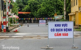 Bên trong khu phố ở Hà Nam bị phong tỏa vì ca mắc COVID-19