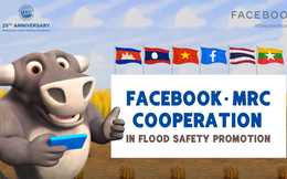 Facebook phối hợp cùng Ủy hội Sông Mê Công nâng cao nhận thức về lũ lụt và hạn hán khu vực Mê Công cho các nước thành viên