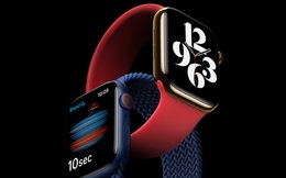 Apple Watch Series 6 ra mắt: Thiết kế không đổi, đo oxy trong máu, nhiều màu sắc và dây đeo mới, giá từ 399 USD