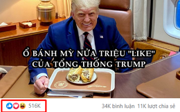 Bức ảnh ông Trump ăn bánh mì kiểu Việt gây bão, hút hơn nửa triệu like chỉ sau 8 giờ