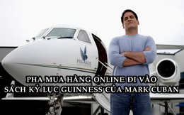 Mua 1 món hàng online trị giá 40 triệu USD, Mark Cuban lập kỷ lục Guinness thế giới năm 1999