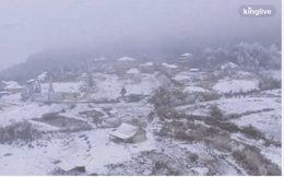 VIDEO: Toàn cảnh Sa Pa chìm trong tuyết trắng
