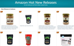 Hạt điều Lafooco là sản phẩm mới bán chạy nhất trên Amazon