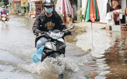 Sài Gòn không mưa, thành phố Thủ Đức vẫn ngập từ sáng đến trưa, dân bỏ nhà đi nơi khác