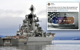 Sự cố bi hài: Quốc kỳ Mỹ tung bay bên chiến hạm Nga để chúc mừng sinh nhật Hải quân Mỹ!