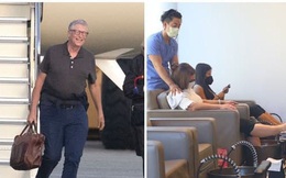 Tỷ phú Bill Gates lộ vẻ ngoài "xuống cấp" trong khi vợ cũ thoải mái thư giãn, được trai trẻ phục vụ