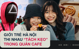 Bắt trend Squid Game, quán cà phê Hà Nội bán hơn 3.000 kẹo đường, giới trẻ kéo đến ùn ùn