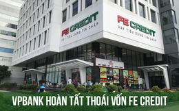 VPBank hoàn tất thương vụ bán 49% vốn FE Credit cho SMBC Group