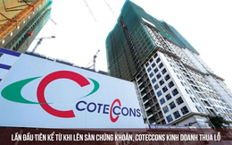 Coteccons lần đầu tiên biết mùi thua lỗ, doanh thu thấp nhất 8 năm