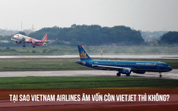 Có thị phần bay và quy mô vốn tương đương nhau, tại sao sau một năm rưỡi Covid, Vietnam Airlines âm vốn chủ sở hữu còn Vietjet Air thì không?