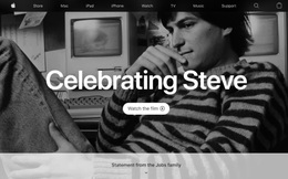 Apple tưởng nhớ 10 năm ngày mất Steve Jobs