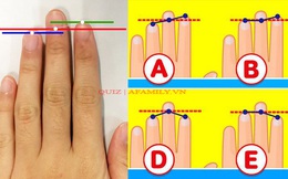 Bài kiểm tra tư duy hot nhất Nhật Bản: Chỉ cần dựa vào chiều dài của 3 ngón tay là có thể biết được bạn là người như thế nào?