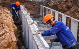 [Ảnh] Dự án đường Huỳnh Thúc Kháng kéo dài ở Hà Nội ra sao sau gần 20 năm?