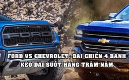 Đại chiến trăm năm giữa Chevrolet và Ford, cạnh tranh từ ô tô đến… sản xuất vũ khí trong chiến tranh