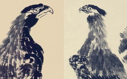 Hai bức tranh chim ưng cùng họa sĩ: Một bức 400 triệu NDT, một bức 4 tỷ NDT, khác chỗ nào?
