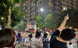 Hà Nội: Cháy căn hộ tầng 15 chung cư cao cấp, hàng trăm cư dân hoảng hốt tháo chạy trong đêm