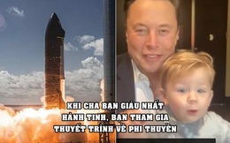 Con trai 18 tháng tuổi của Elon Musk gây sốt khi họp trực tuyến cùng cha, thuyết trình về phi thuyền