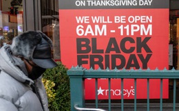 Chi tiêu mua sắm tại Mỹ giảm trong ngày Black Friday