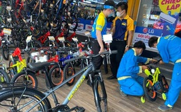 Tận dụng mặt bằng sân trước để bán xe đạp, mỗi cửa hàng Điện Máy Xanh dự kiến kiếm thêm 1 tỷ đồng doanh thu