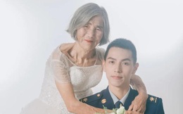 Sự thật phía sau "bộ ảnh cưới" của chàng lính cứu hoả 24 tuổi và cụ bà 85 tuổi