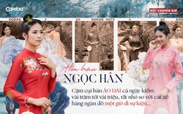 Hoa hậu Ngọc Hân: Cặm cụi bán áo dài cả ngày kiếm vài trăm tới vài triệu, rất nhỏ so với cát-xê hàng ngàn đô một giờ đi sự kiện…