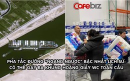 Tác động của pha ‘tắc đường’ lịch sử trên kênh đào Suez đã hiện hữu: Thế giới sắp khủng hoảng giấy vệ sinh!