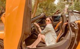 Lái McLaren 24 tỷ đồng đi chơi vẫn bị nói "làm nền cho Minh Nhựa", nữ đại gia chi 7,5 tỷ vẽ bản thiết kế nội thất phản pháo: "... Cái này đem lại lợi nhuận cho đôi bên!"