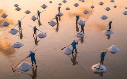 Hè mới lạ của giới trẻ: Trải nghiệm "hương mặn mà" với 4 cánh đồng muối cực đẹp ở miền Trung