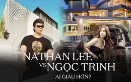 Gia tài Nathan Lee - Ngọc Trinh: Bên có từ villa Beverly Hills 12.000m2 đến bạch dinh 600 tỷ, bên "yêu nữ đồ hiệu" nức tiếng Vbiz