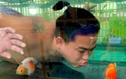 Nghỉ học từ lớp 11 để nuôi cá vàng trên sân thượng, chàng trai khoe doanh thu 100-200 triệu đồng/tháng