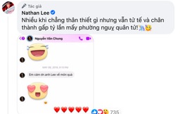 Lộ tin nhắn nhạc sĩ Nguyễn Văn Chung cảm ơn Nathan Lee vì món quà giữa lùm xùm bán hit