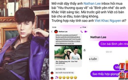 Nathan Lee mua độc quyền thêm 2 hit của Cao Thái Sơn do Khắc Việt sáng tác