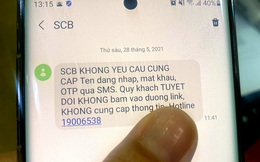 Đến lượt SCB, VIB cảnh báo tin nhắn mạo danh ngân hàng để lừa đảo
