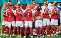 SỐC: Christian Eriksen bỗng dưng ngã gục, phải hô hấp tim ngay trên sân
