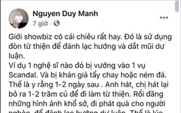 Duy Mạnh bóc trần chiêu trò từ thiện của showbiz Việt, "đổi trắng thay đen" chỉ trong 1-2 ngày?