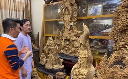 Giữa ồn ào, NS Hoài Linh bị soi lại BST trầm hương trăm tỷ ở phòng riêng, đặc biệt có cả loại gỗ quý hiếm nhất Việt Nam