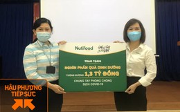 NutiFood và Ông Bầu trao tặng sữa tươi, sữa bột dinh dưỡng, cà phê trị giá 1,3 tỷ đồng cho các y bác sĩ tuyến đầu ở TP. HCM chống dịch Covid-19