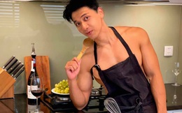 Ở nhà chống dịch như chủ tịch ACB Trần Hùng Huy: Mặc tạp dề "khoe" 6 múi và tài năng nấu ăn!