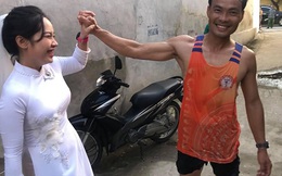 Dậy từ hơn 4h sáng, chú rể chạy bộ 19km đi đón dâu