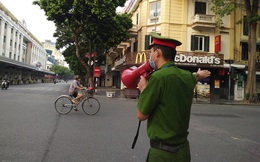 Hà Nội: Nhiều người ra đường không có lý do chính đáng bị xử phạt
