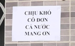 Những chiếc bảng thông báo hạn chế gặp nhau "cực mặn" khiến ai cũng thấy giãn cách nhẹ nhàng hơn rất nhiều